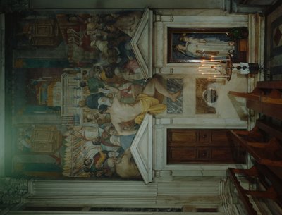 聖アントニヌスの葬儀、1589 作： Domenico Cresti
