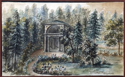 Pavillon en memoire de Frederica, soeur de l