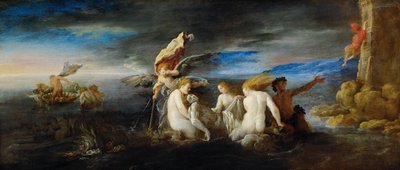死んだレアンダーを悼むヒーローc。 1622 作： Domenico Fetti or Feti