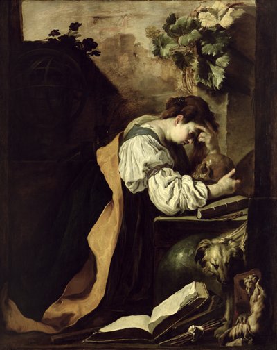 瞑想 作： Domenico Fetti or Feti