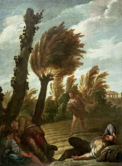 タレスの種まきのたとえ話、c.1620-21 作： Domenico Fetti or Feti