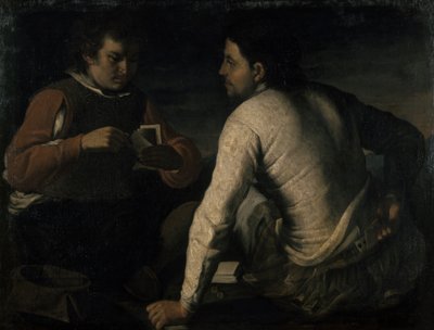 ギャンブラー、1665年以前 作： Domenico Gargiulo