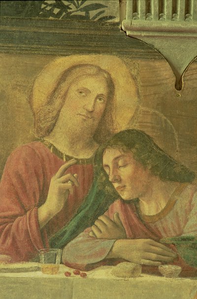 キリストの頭、最後の晩餐から、1480 作： Domenico Ghirlandaio