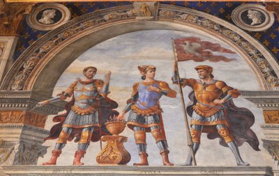 サラデイジグリの装飾、1482-1484 作： Domenico Ghirlandaio