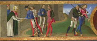 聖人の伝説Justus and Clement of Volterra、ca 1479 作： Domenico Ghirlandaio