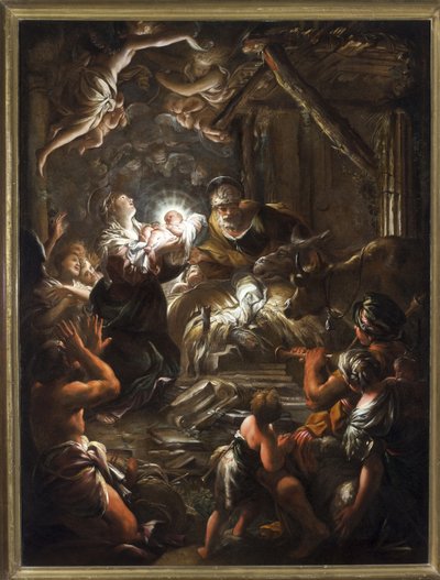 降誕祭 作： Domenico I Piola
