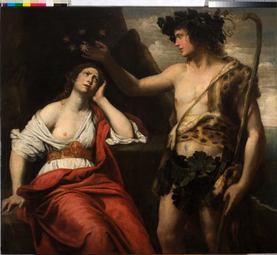 バッカスとアリアドネ 作： Domenico Il Sarzana Fiasella