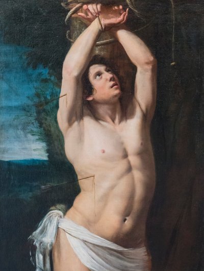 聖セバスチャン 作： Domenico Il Sarzana Fiasella