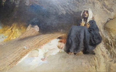 聖アントニウスの誘惑 作： Domenico Morelli