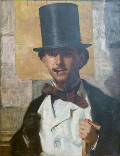 ベルナルド・セレンターノの肖像 作： Domenico Morelli