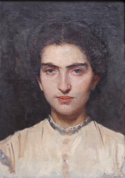 コンセッティーナの肖像 作： Domenico Morelli