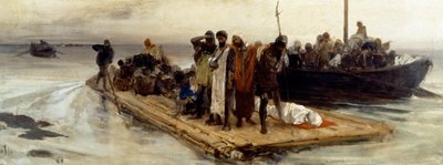 アクイレイアからの亡命者 作： Domenico Morelli