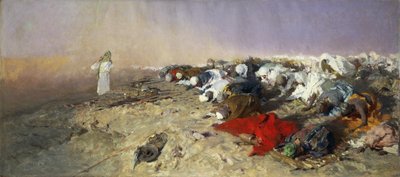 モハメッドの説教 作： Domenico Morelli