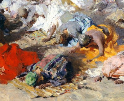 モハメッドの説教 作： Domenico Morelli