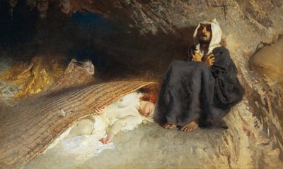 聖アンソニーの誘惑 作： Domenico Morelli