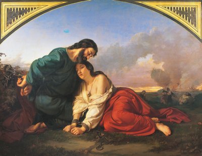2人のキリスト教殉教者に死刑判決 作： Domenico Morelli
