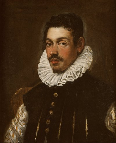 紳士の肖像 作： Domenico Tintoretto