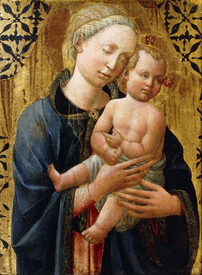 マドンナと子供、 作： Domenico di Michelino