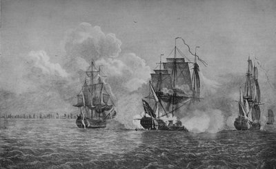 テティスとフェニックスの捕獲、c1770 作： Dominic Serres