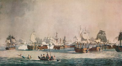トラファルガー、c1806 作： Dominic Serres
