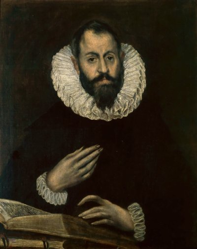 男の肖像、1600～1610年頃。 作： Dominico El Greco