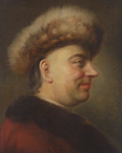 上院議員と詩人の肖像、バルトホールドハインリッヒブロッケス（1680-1747） 作： Dominicus Van der Smissen