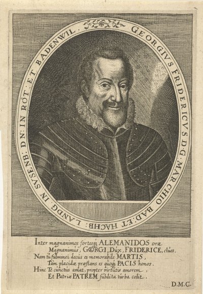 バーデン=ダーラッハのジョージ・フレデリック1573-1638、c。 1610 作： Dominicus or Custodis Custos