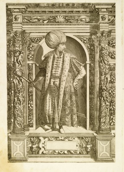 スルタンスレイマンIザマグニフィシェント、1601年 作： Dominicus or Custodis Custos