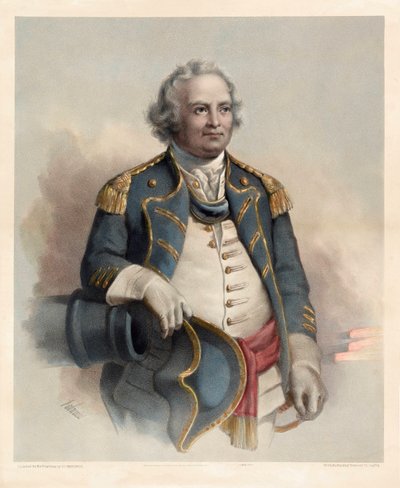 イスラエル・パットナム少将、パブ。 1864 作： Dominique C. Fabronius