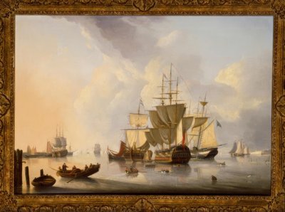 英語2階建て-絵画、1829年、v。 D.デバスト 作： Dominique de Bast