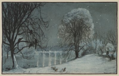 真冬の夜の夢。ケンジントンガーデンズの牧歌 作： Donald Maxwell