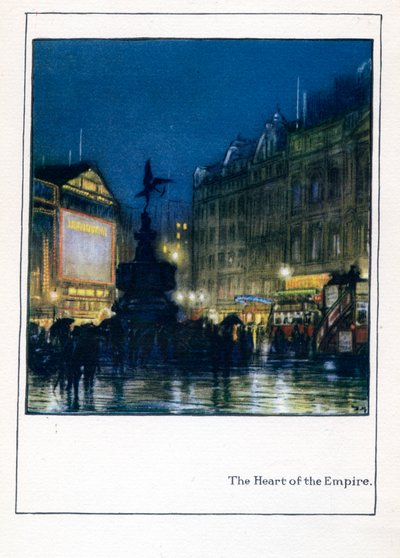 「The New Lights o &39;London」からの帝国の中心、1926年に出版 作： Donald Maxwell