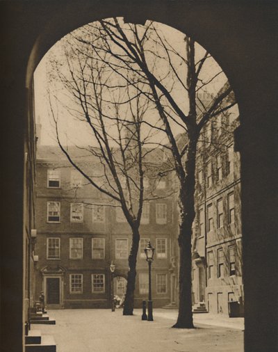 寺院内の春先のビジョン、c1935。 作： Donald McLeish