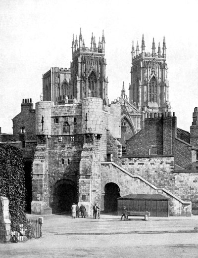 Bootham Bar、ヨーク、ノースヨークシャー、1924-1926年。 作： Donald McLeish