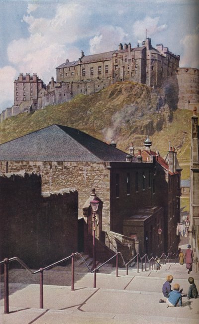 エジンバラ、c1930s 作： Donald McLeish