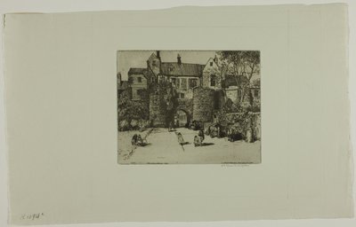 ラ ポート ガヨール、ブーローニュ シュル メール 作： Donald Shaw MacLaughlan