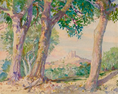 風景, イタリア 作： Donald Shaw MacLaughlan