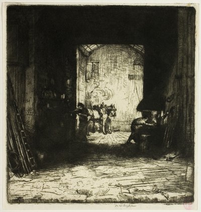 ザ リトル フォージ 作： Donald Shaw MacLaughlan