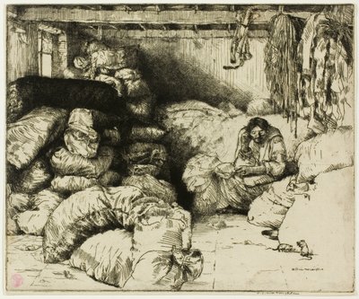 寝布の商人 作： Donald Shaw MacLaughlan