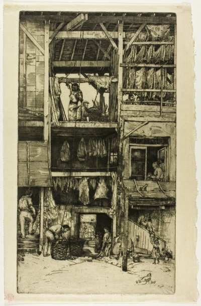 なめし工場 作： Donald Shaw MacLaughlan