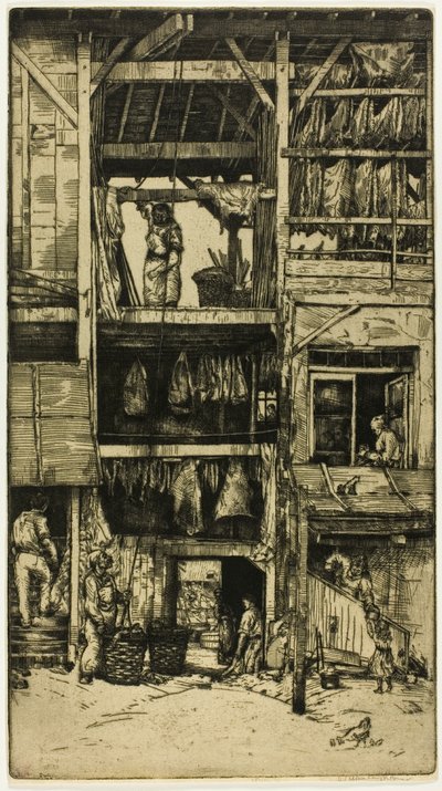 なめし工場 作： Donald Shaw MacLaughlan