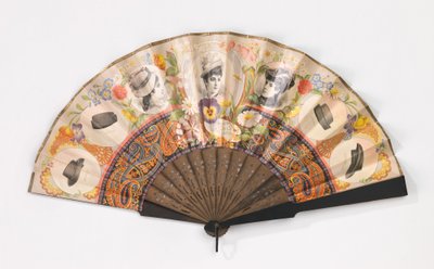 ファン、アメリカ、1880年。 作： Donaldson Brothers