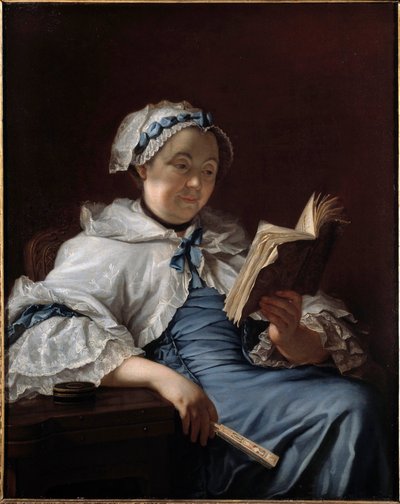 マダム・ノノッテの肖像 ドナート・ノノッテ（1708-1785）の絵画 1758年 ブザンソン美術博物館 作： Donat Nonotte