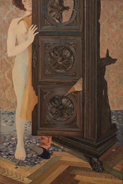 ワードローブの後ろ 作： Donatella Merlo