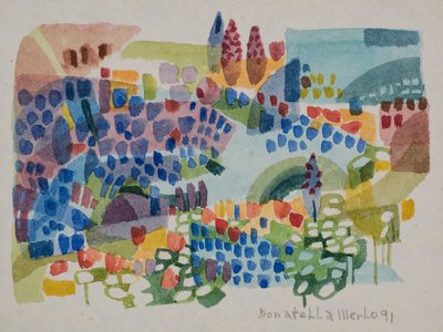 花畑 作： Donatella Merlo