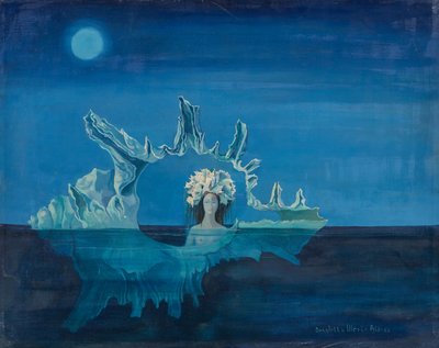 月明かりの中で 作： Donatella Merlo