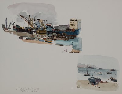 ヴァド港 作： Donatella Merlo