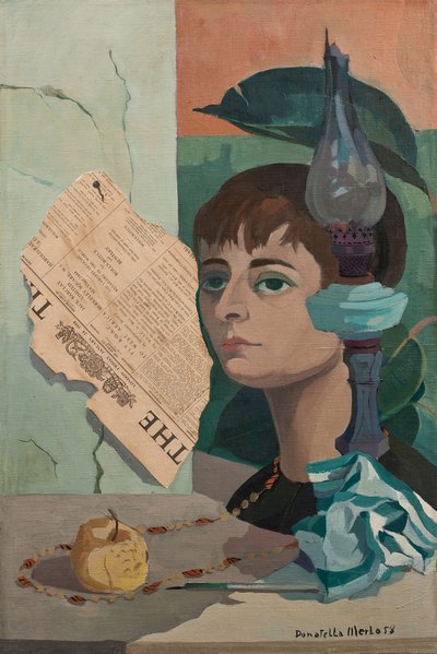 自画像 作： Donatella Merlo