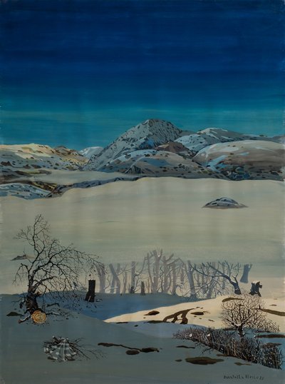 雪 作： Donatella Merlo