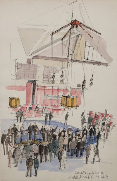 証券取引所 作： Donatella Merlo